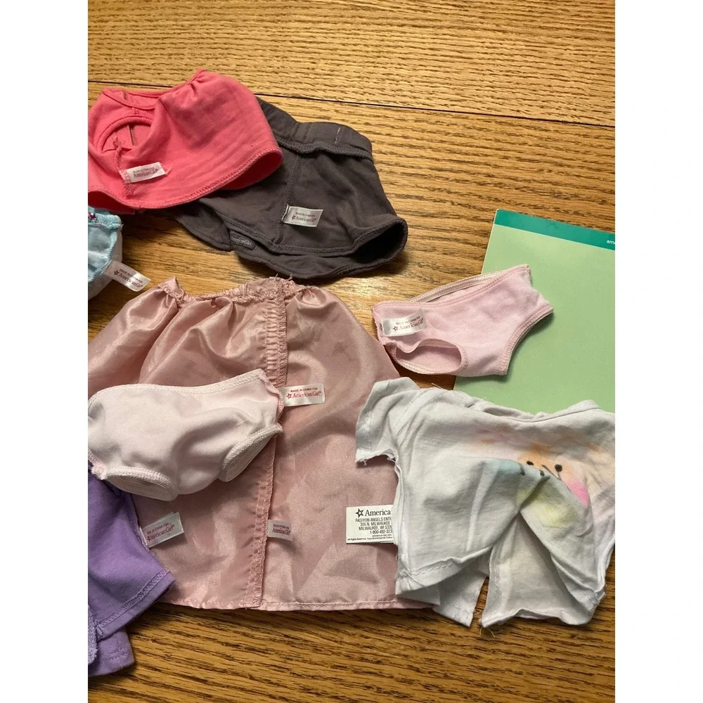 American Girl Doll Clothing Accessory Lot Kit Fashion Studio Clothes Pants Book